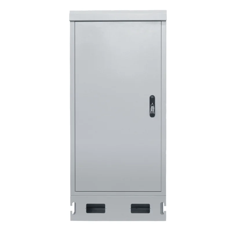 RH OEM ODM Customizable Outdoor Integrated Galvanized Steel IP55 Powder Coated Enclosure for Power Electronics Instrument-boxintelecom