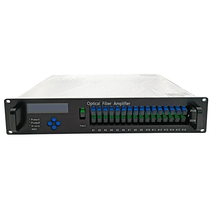 Wholesale Catv-1550nm-16*22dbm Optical Fiber Amplifier High Power Edfa 16ports 1550nm-boxintelecom