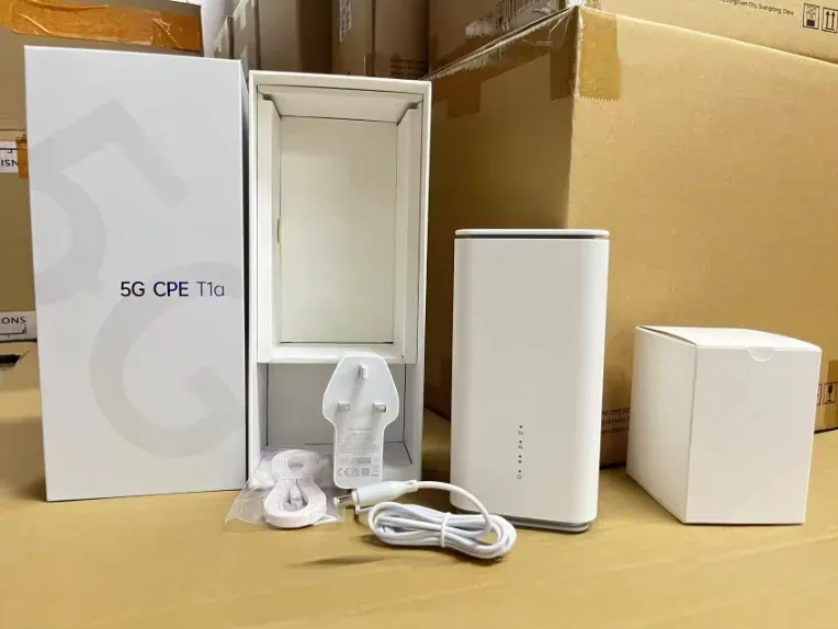 Original OPP 5G LTE CPE T1A Wifi Router With Sim Cards 5G Sim Card Router for LTE Cat19 Wi