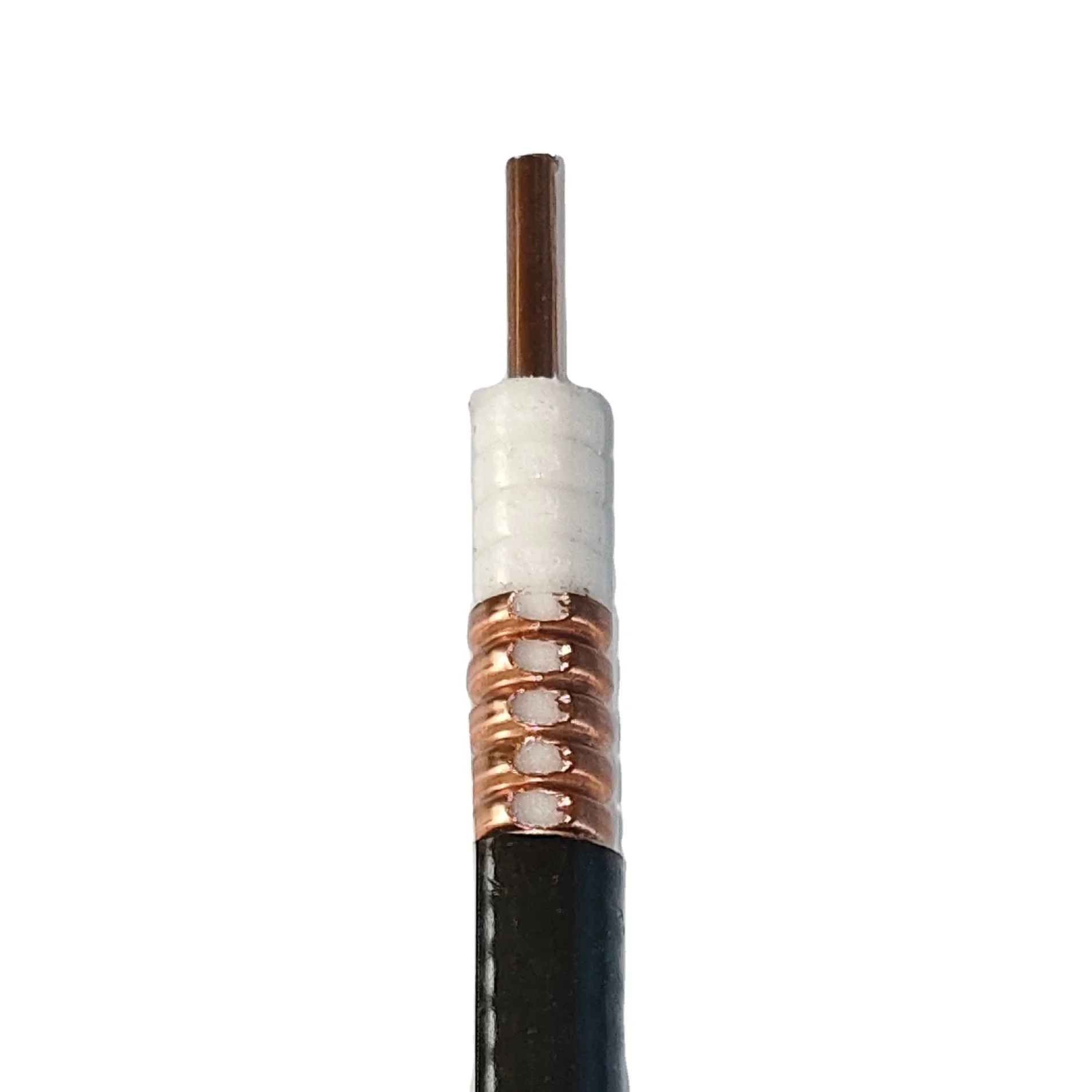 Factory Supply 50 Ohm 1/2 Inch Leaky Cable Low Loss Feeder with CCA Conductor Communication cable-boxintelecom
