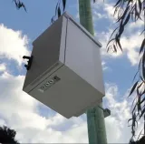 Wall mounted outdoor waterproof telecom cabinet customized according to customer requireme