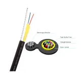 Figure 8 GJYC8H Outdoor Fiber Optic Self-Supported Tight Buffer Aramid Yarn Drop Cable 1 C