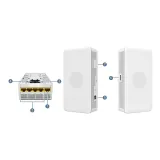 AirEngine5573-23W 50088007 11be indoor,2+2 dual bands,smart antenna,USB indoor wifi access