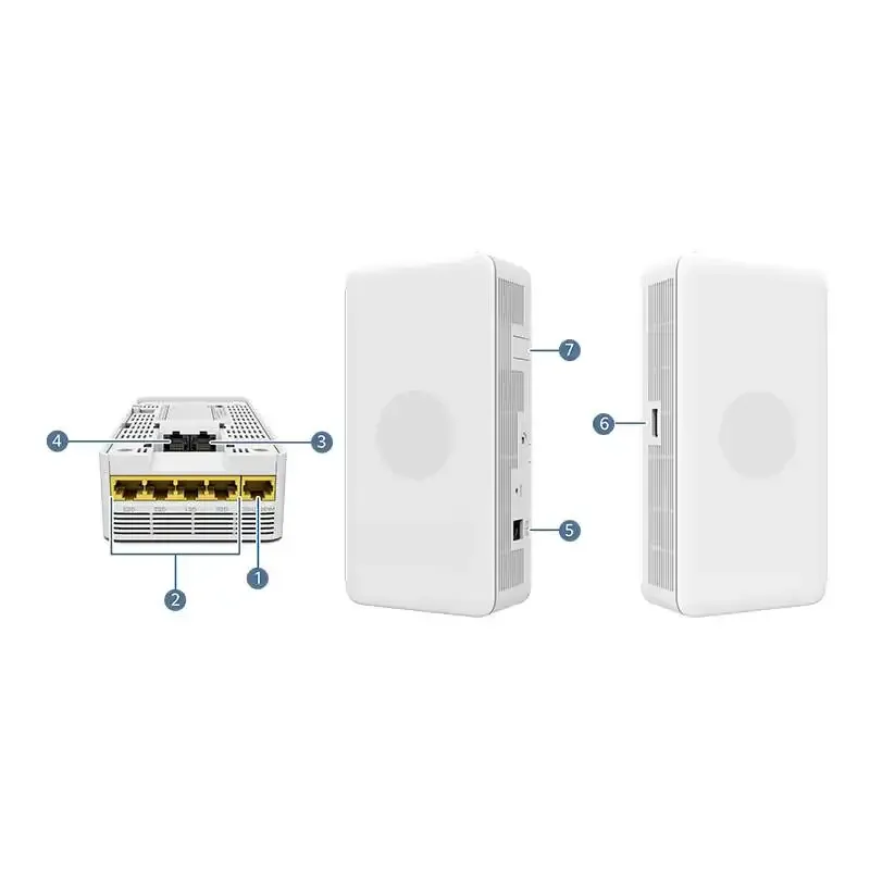 AirEngine5573-23W 50088007 11be indoor,2+2 dual bands,smart antenna,USB indoor wifi access point