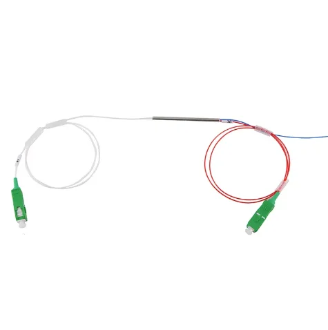 Unbalanced 1x2 Fbt Coupler with 1x8 Plc Pslitter Splicer 1x9 Mini Type SCAPC Fiber1x9  PLC Splitter-boxintelecom