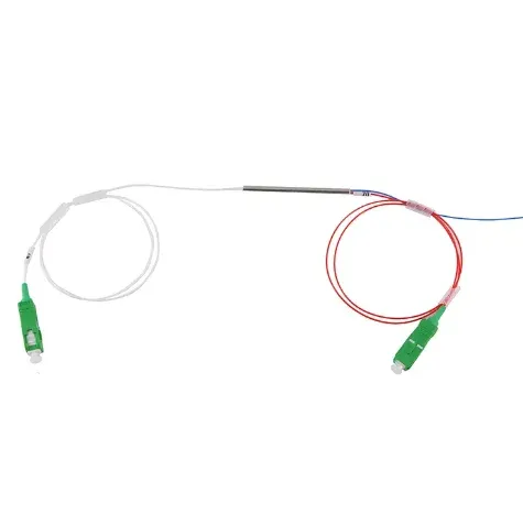Unbalanced 1x2 Fbt Coupler with 1x8 Plc Pslitter Splicer 1x9 Mini Type SCAPC Fiber1x9  PLC Splitter-boxintelecom