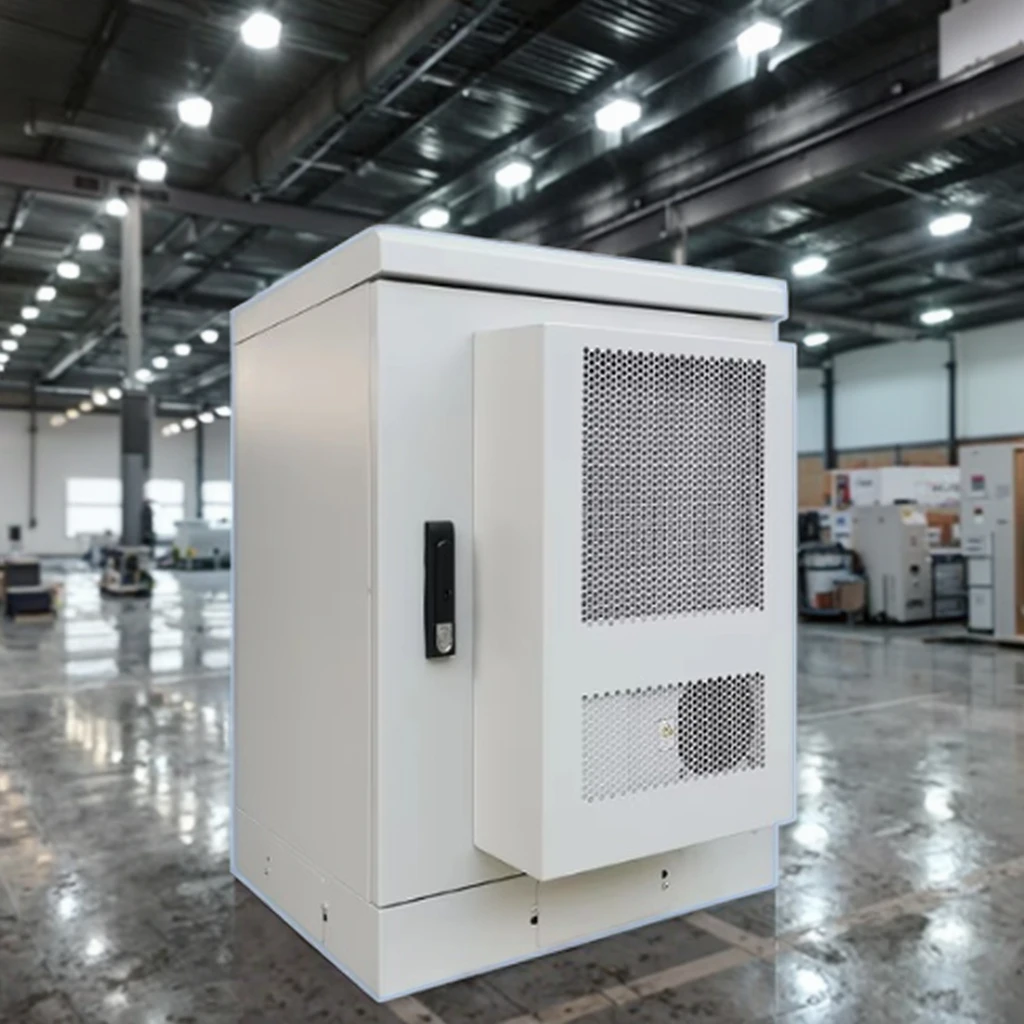 Small Outdoor IP55 Network Cabinet Aluminum Galvanized Steel Waterproof Enclosure Intelligent Constant Temperature Weak Current-boxintelecom