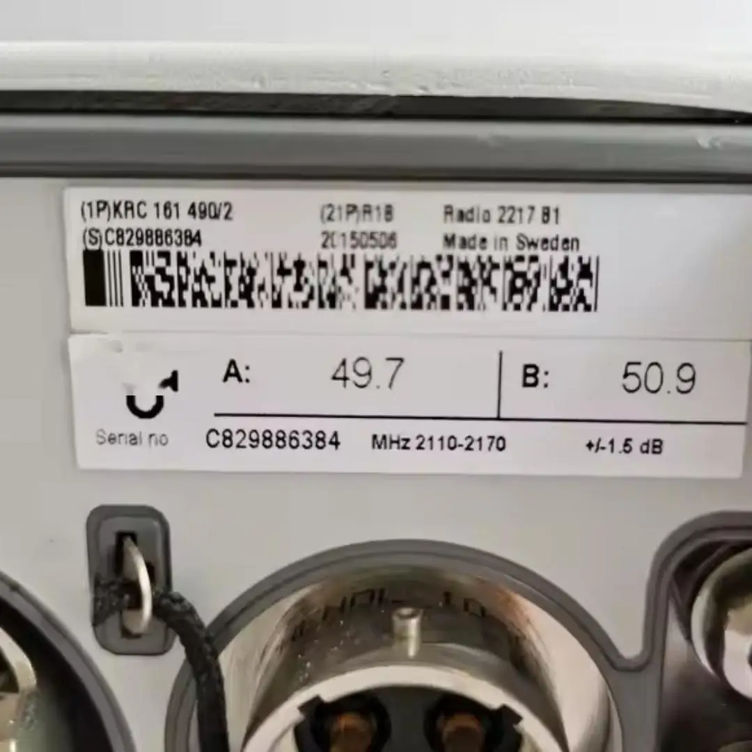 Radio 2217 B1 KRC 161 490/1 KRC 161 490/2 Wireless Base Station RF Unit RRU Radio 2217B1