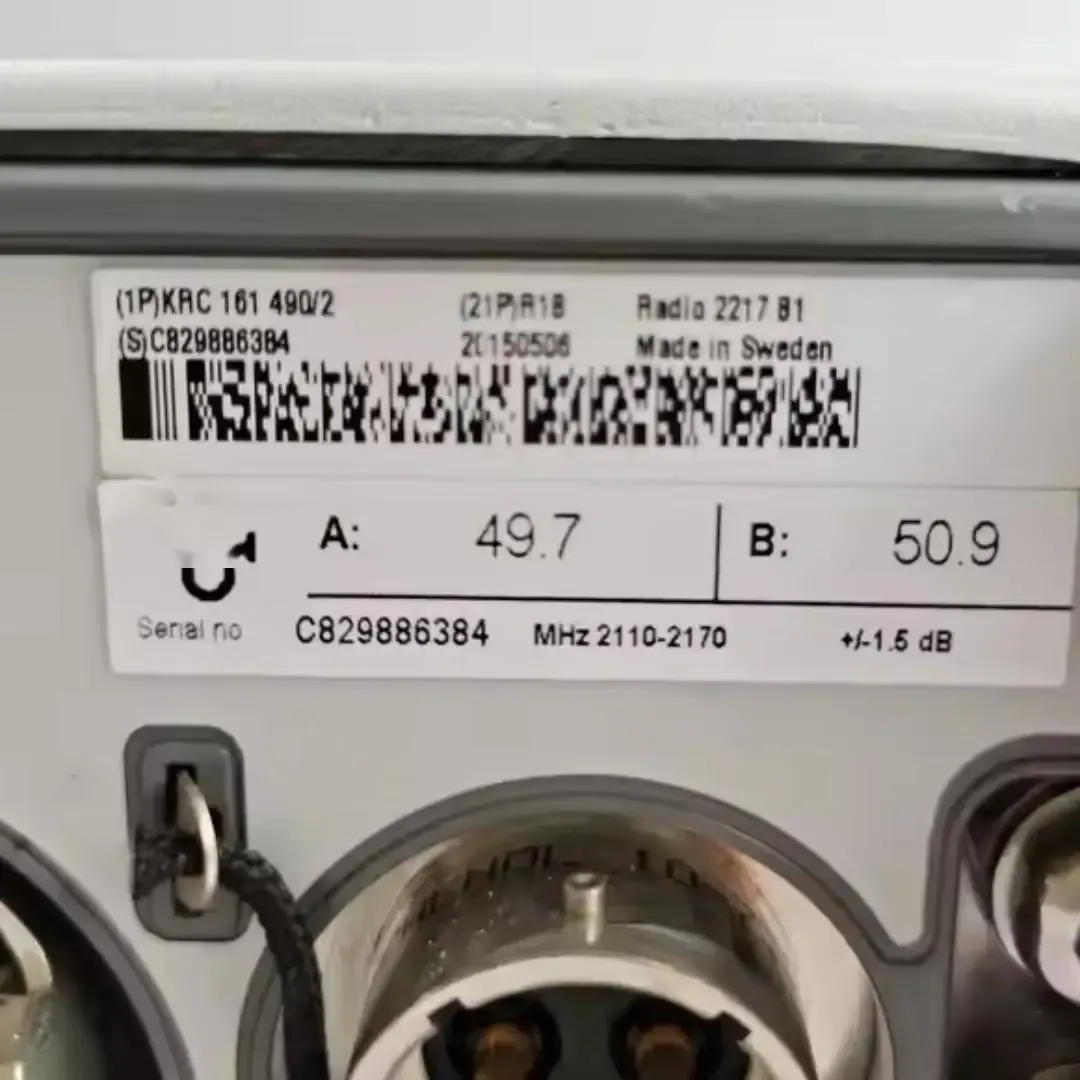 Radio 2217 B1 KRC 161 490/1 KRC 161 490/2 Wireless Base Station RF Unit RRU Radio 2217B1