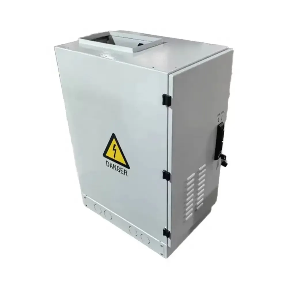 Integrated IP65 Solar Panel Cabinet 18U IP55 Outdoor Telecom UPS Battery Rack Enclosures AC220V Power Distribution Equipment-boxintelecom