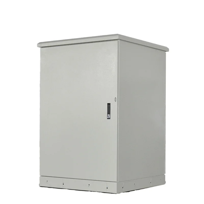 Industrial Outdoor Power Equipment Control Cabinet Network Monitoring Integrated Rainproof Windproof IP55 Protection Aluminum-boxintelecom