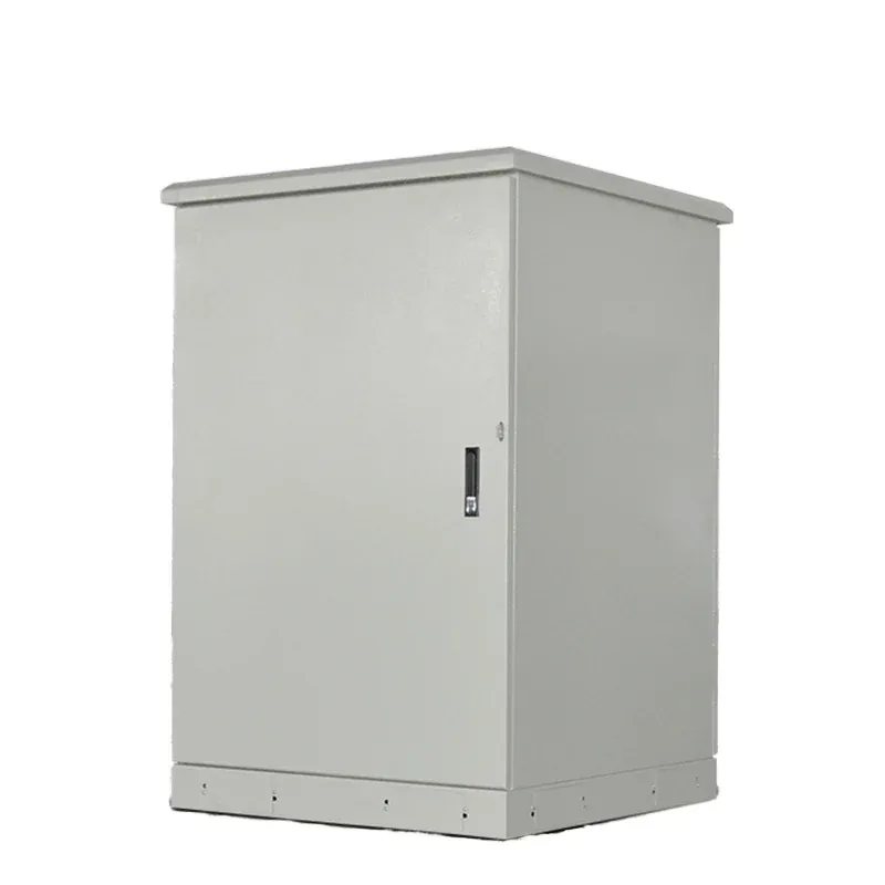 Industrial Outdoor Power Equipment Control Cabinet Network Monitoring Integrated Rainproof Windproof IP55 Protection Aluminum-boxintelecom