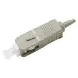 Simplex SC 0.9mm MM Fiber Optic Connector High Quality Optical Fiber Connector for Data Ce