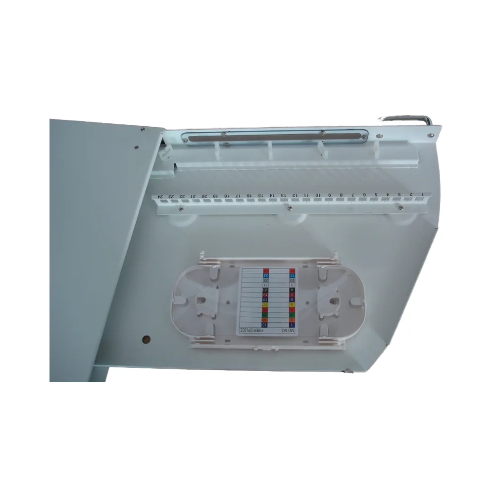 Rotary Type Fiber Optic Distribution Box 1U Patch Panel for 5G FTTH FTTX Broadband Network