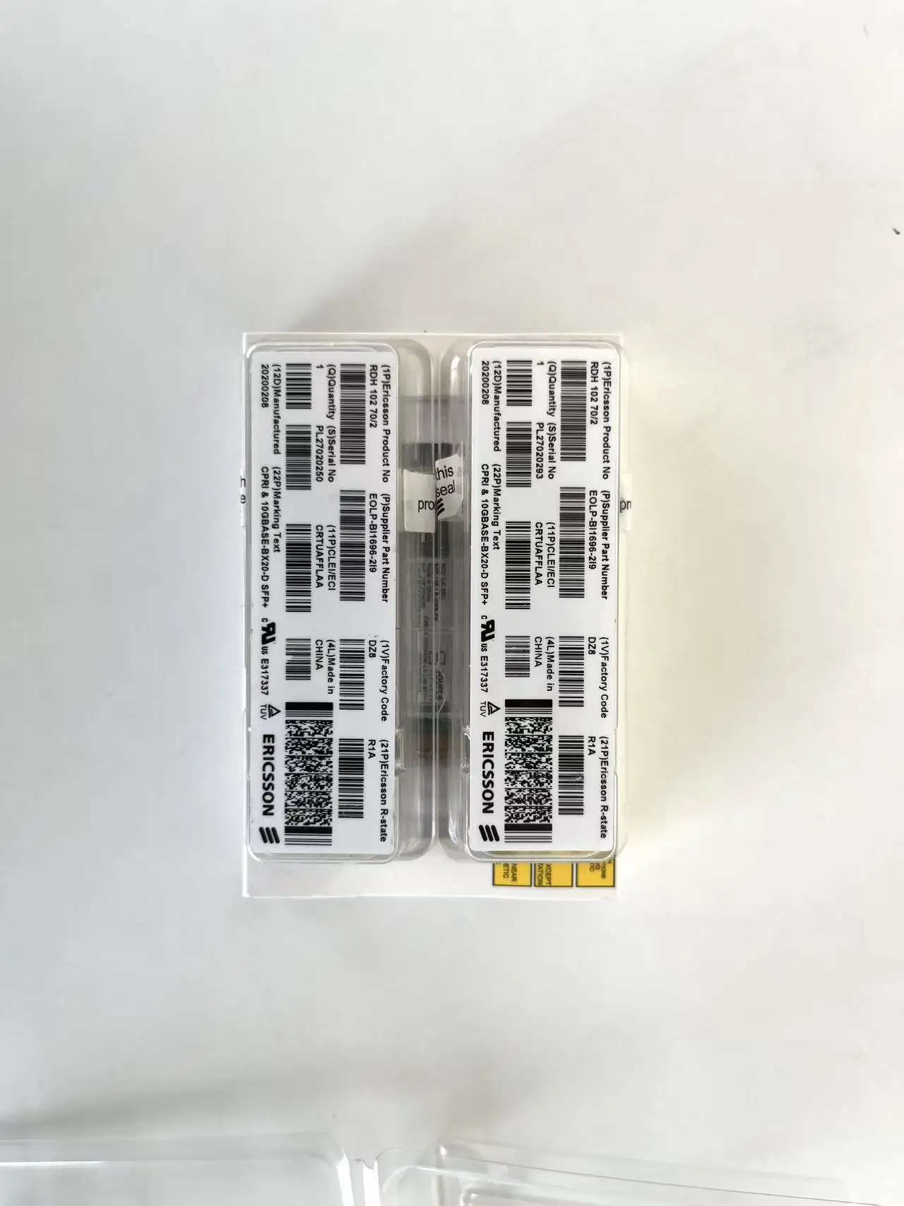 For 10G10KM 10GBE BIDI SFP+ FTTH Network Optical Transceiver RDH 102 65/2 65/3 70/2 70/1 80/1 80/2 Base Station 1 Year Warranty 1