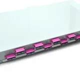 19" Rack-Mount Optical Distribution Frame, 24-Core Fiber Termination Box for SC/LC/FC/ST, 