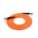 Telecom-Grade FC-ST Multimode Duplex Fiber Optic Patch Cable 50/125 OM2 Jumper Cord for Da
