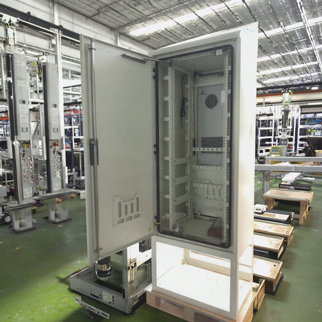 RH Brand Customizable Outdoor Telecommunications Cabinet Galvanized Aluminum Alloy 19-inch Rack Equipment IP55 Stainless Steel-boxintelecom