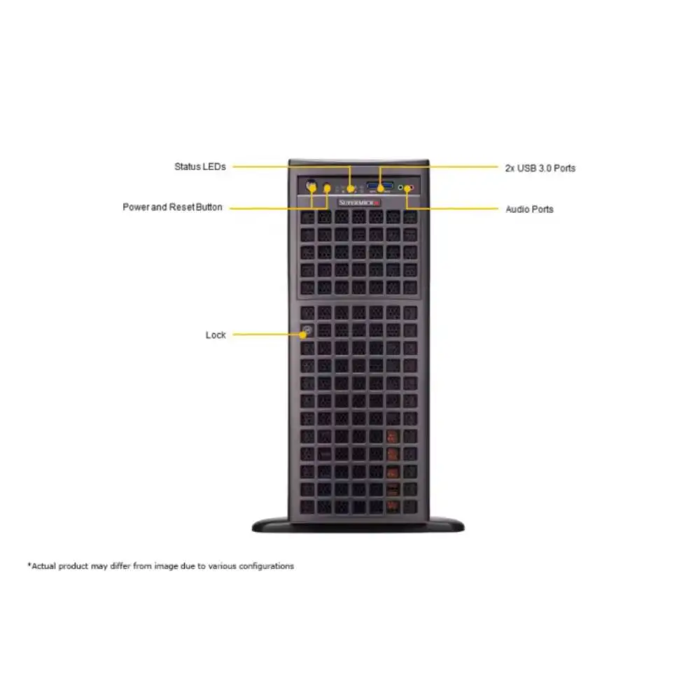 High-Performance Computing Supermicro SYS-740GP-TNRT Dual Xeon Scalable GPU Full-Tower 4GPUs SuperServer-boxintelecom
