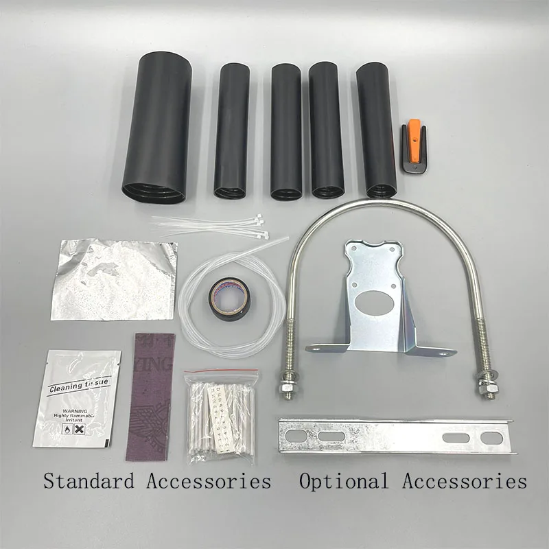 1 in 4 Out  Max 144 Cores Heat Shrink Seal Fiber Termination Box  Fiber Optic Closure