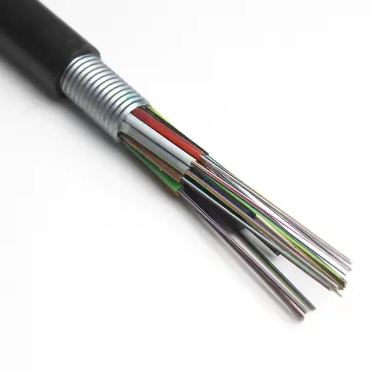 GYTA Outdoor 2km Optical Fiber Cable 12/24/48/72/96/144 Core Aluminum Armored Stranded Communication Cables Feeder Cable-boxintelecom