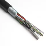GYTA Outdoor 2km Optical Fiber Cable 12/24/48/72/96/144 Core Aluminum Armored Stranded Com