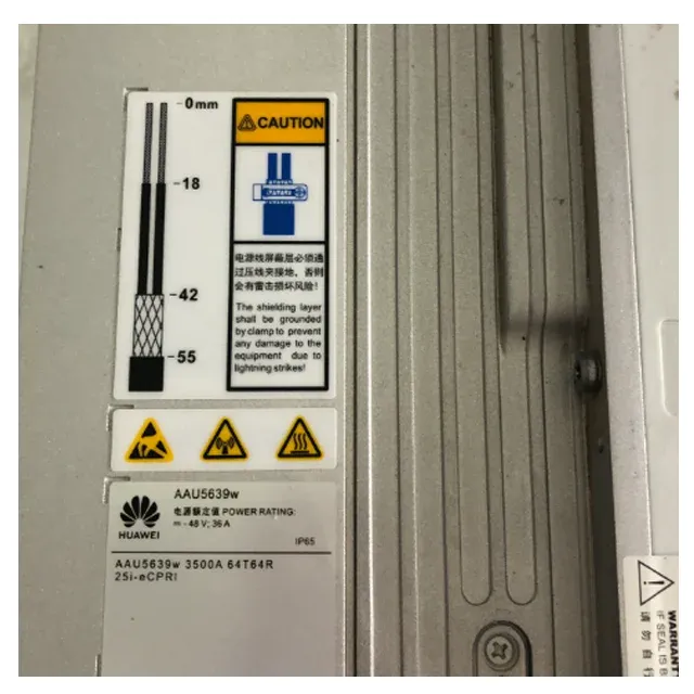 5G AAU Base Station AAU5636W 3500A 64T64R 02312STU AAU Remote Radio Unit-boxintelecom