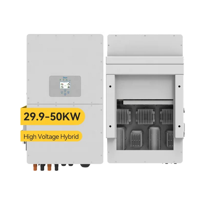 High Voltage Solar Inverter 30kw 40kw 50kw 60kw 75kw 80kw Deye Hybrid Inverter-boxintelecom