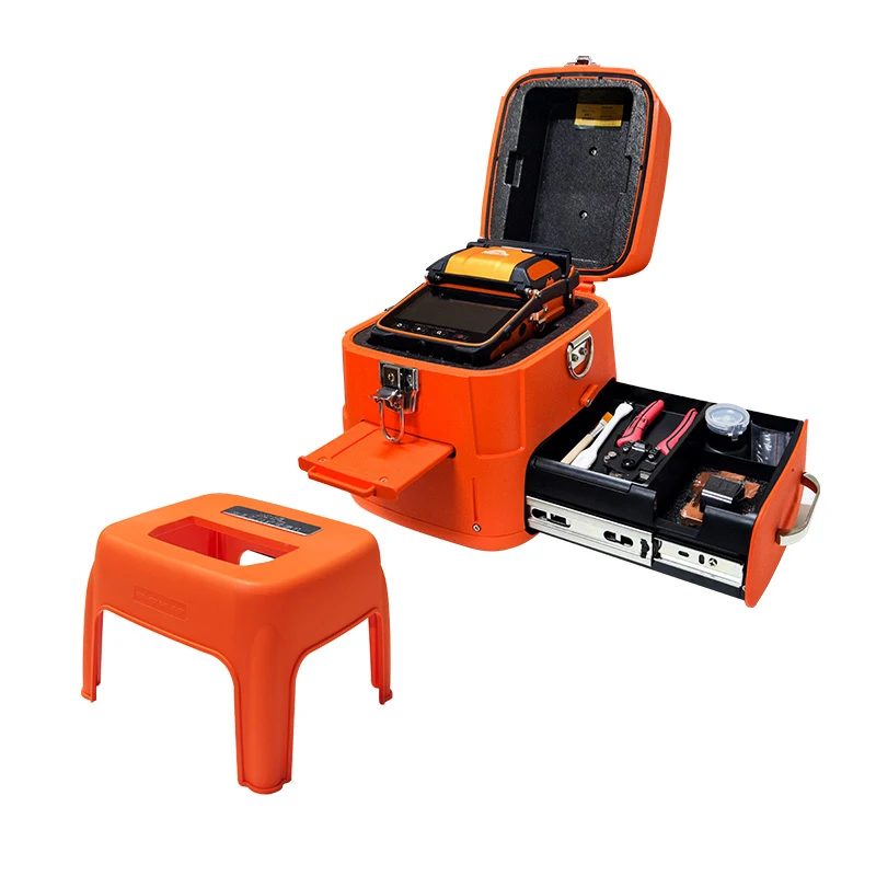 HOT SELL 2026 NEW Signal Fire AI-9 Fiber Optic Fusion Splicer Six Motors Toolbox with OPM VFL Functions-boxintelecom