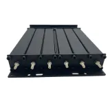 VHF UHF Duplexer  400-470MHz high power 50W 6-Cavities RF Band Pass Filter  for Two Way Ra