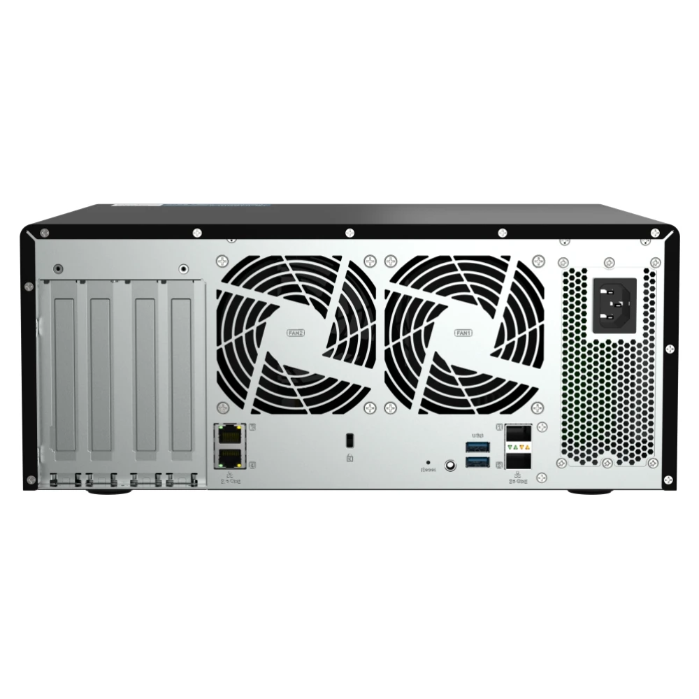 Innovative Product Design Desktop 12-bay U.2 NVMe/SATA All-flash QNAP TS-h1290FX NAS Server Storage 5