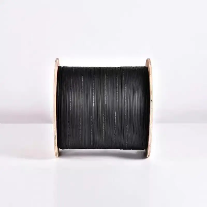 Indoor Outdoor 1/2/4/8/12 Core G657A2 FTTH Fiber Optic Drop Cable LSZH-boxintelecom