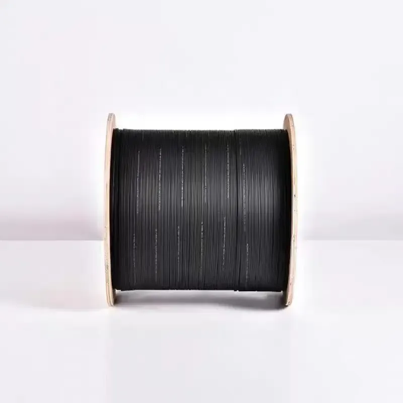 Indoor Outdoor 1/2/4/8/12 Core G657A2 FTTH Fiber Optic Drop Cable LSZH-boxintelecom