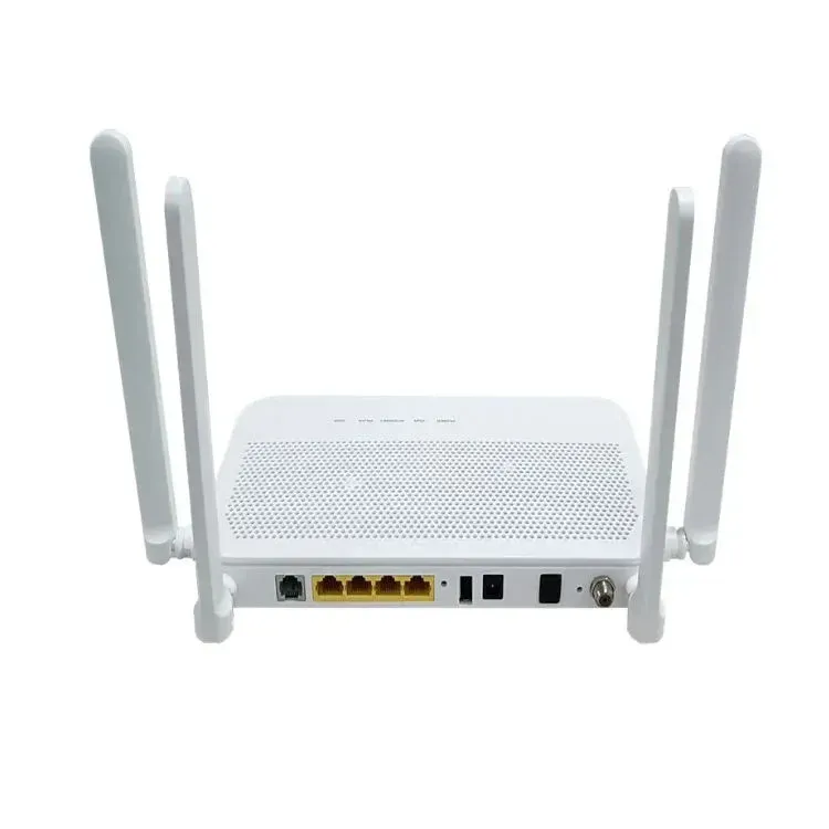 HG8247W5 Modem GPON ONU ONT FTTH CATV Optical Router with Control 5DB Antenna 4GE 1 Voice 4WIFI 1 USB Gigabit English Version-boxintelecom