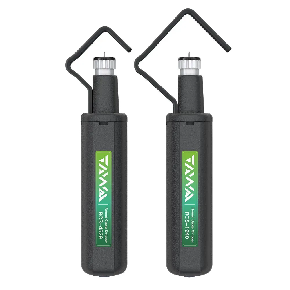 TAWAA Round Cable Stripper FTTH Equipment Fiber Optic Cable Stripping Tool Round Cable Fib