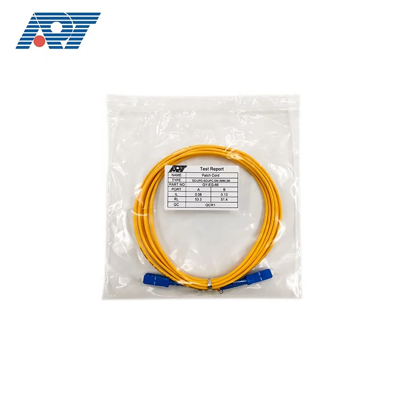 High Quality Indoor Fiber Patch Cord Drop Cable SC/UPC-SC/UPC