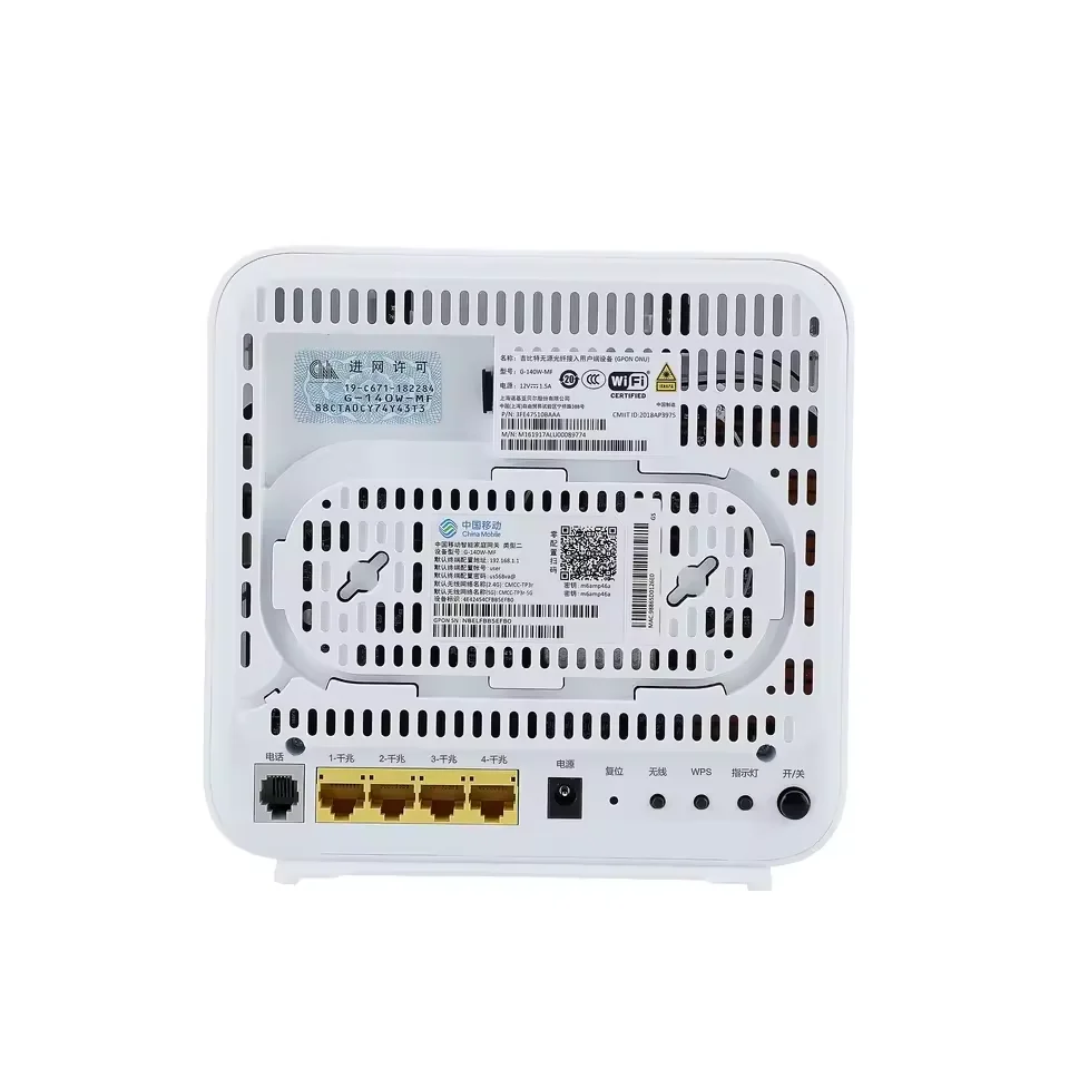 Dual Band 2.4G 5G WiFi GPON G-140W-MF ONU 4GE FTTH ONT Fiber Optic Equipment Good Price and Quality-boxintelecom