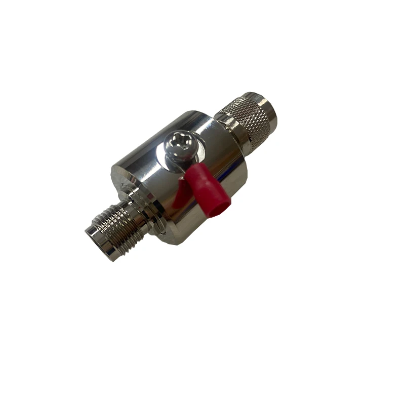 High Performance  DC-2.5GHz Low VSWR RF Lightning Arrestor With TNC-M to TNC-F Connector