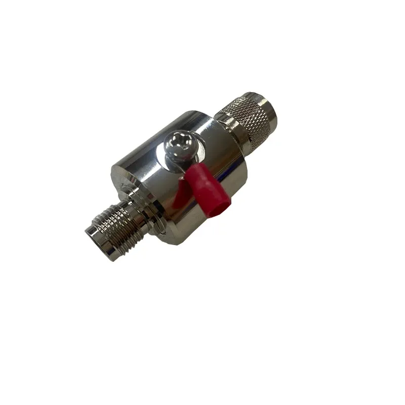 High Performance  DC-2.5GHz Low VSWR RF Lightning Arrestor With TNC-M to TNC-F Connector