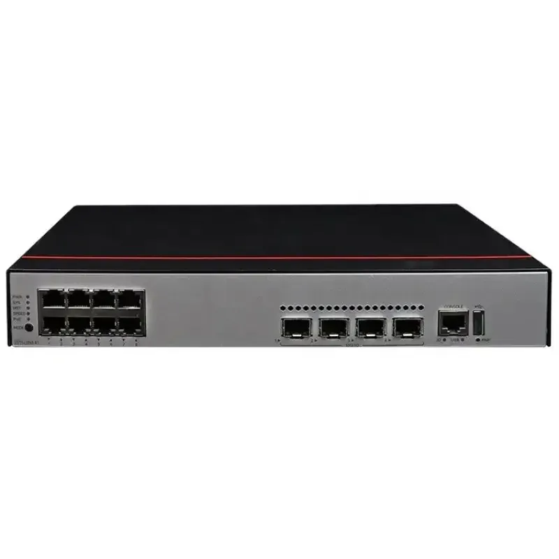 S5735S-L8T4S-A1 98011285 S5700 S5735S-L1 Series 8*10/100/1000BASE-T 4*GE SFP Ports, AC Power Switch for h w-boxintelecom