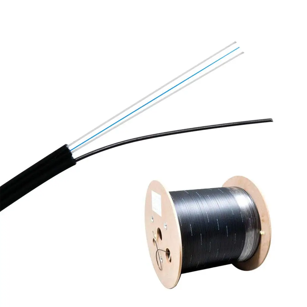Factory Wholesale Price Fiber Cable 1 Core Single Mode Gjxh Outdoor 2 Core GJYXFCH G652D G657A1 G657A1A2 Indoor Optic Drop Cable-boxintelecom