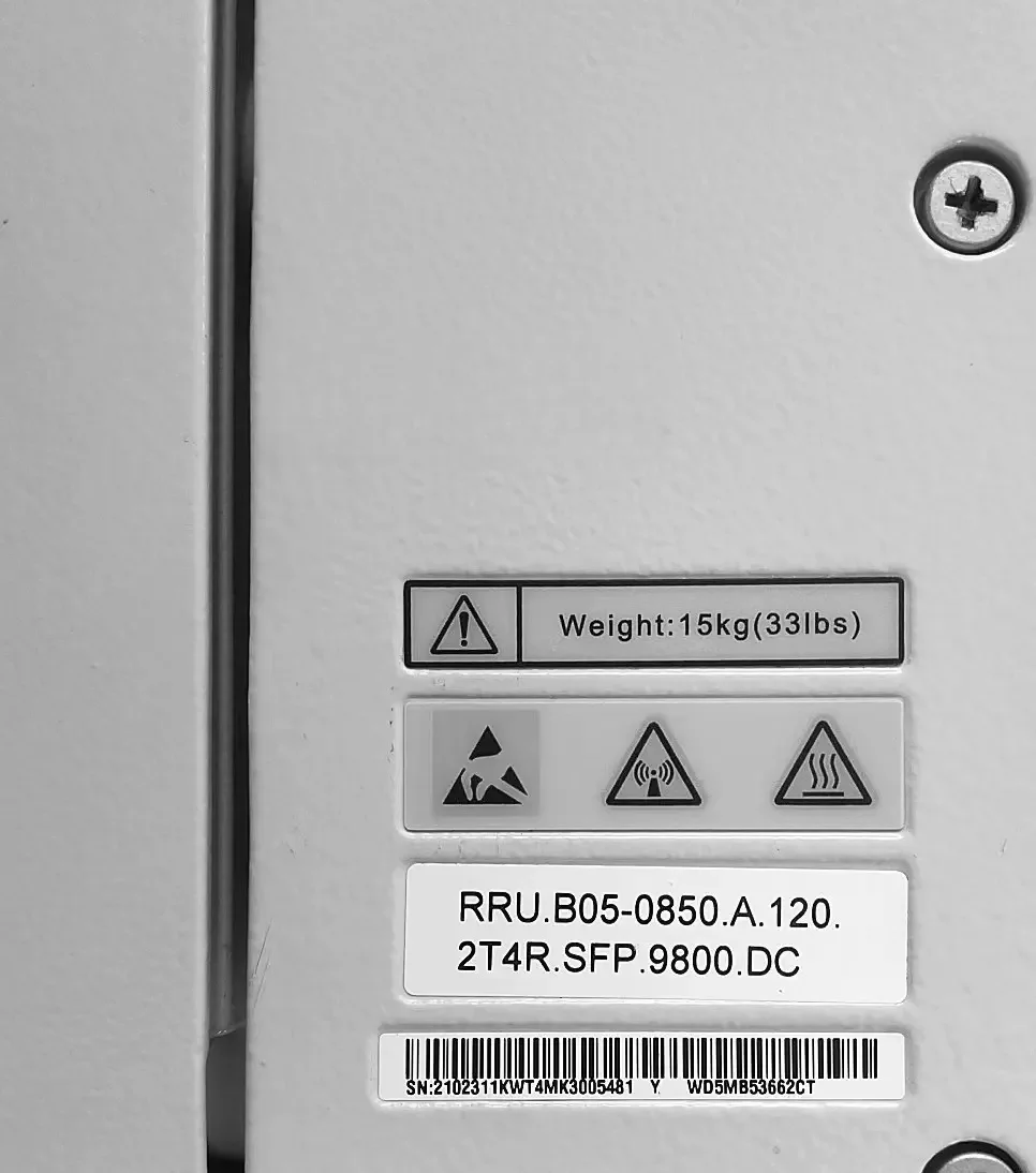 Macro Radio Remote Unit RRU5909 RRU3652 RRU3650 RRU3630 RRU3632 RRU3638 GSM Base Station RRU.B05-0850.A.120 Fiber Wi-Fi FTTH-boxintelecom