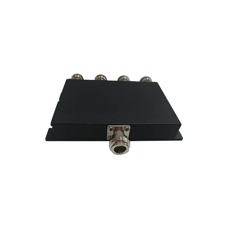 Wide Frequency Range Low PIM High Power UHF 350-370/806-866 4 Way Power Splitter Divider w