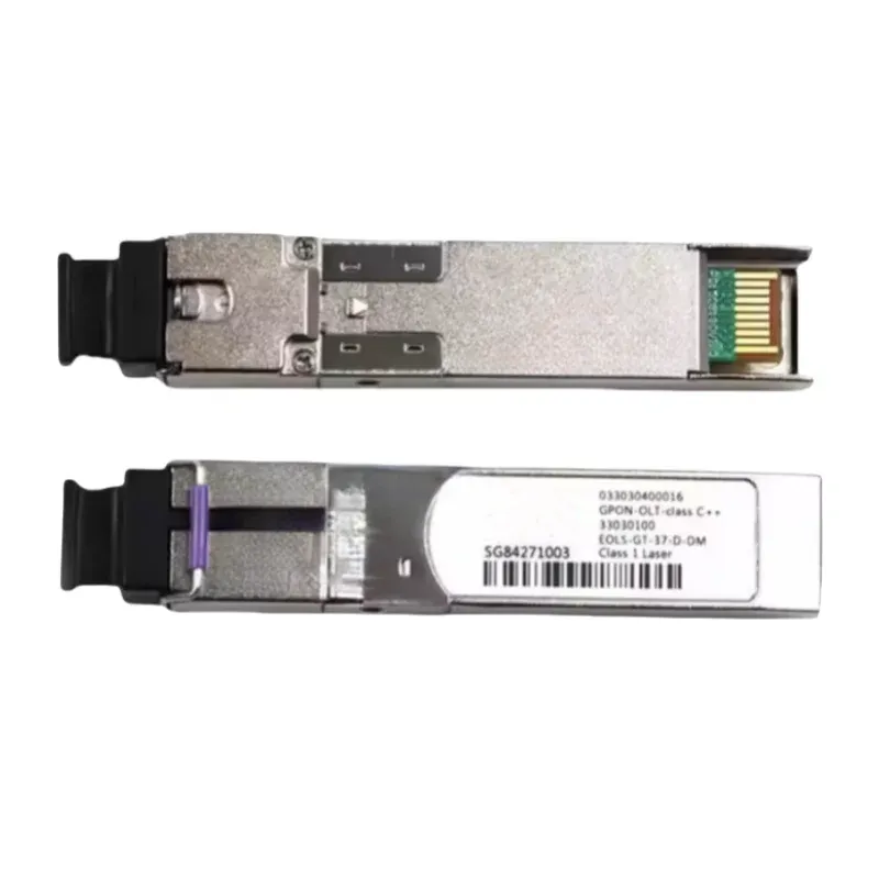 GPON-OLT-Class C++ Single Mode SFP Modules 033030400016 33030100 EOLS-GT-37-D-DM Class 1 Laser for GTGO GTGH OLT 4G Network-boxintelecom