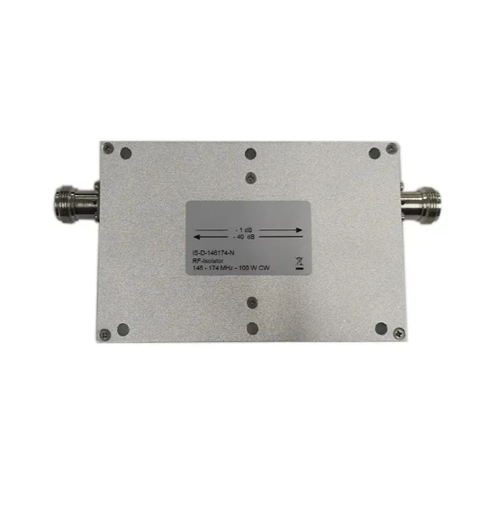 Factory Price Rf VHF UHF 136-174MHz 100W Coaxial Isolator Circulator for Wireless Communic