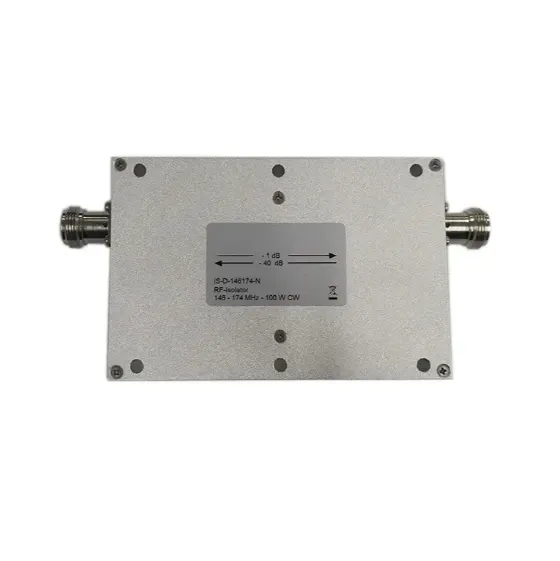 Factory Price Rf VHF UHF 136-174MHz 100W Coaxial Isolator Circulator for Wireless Communic