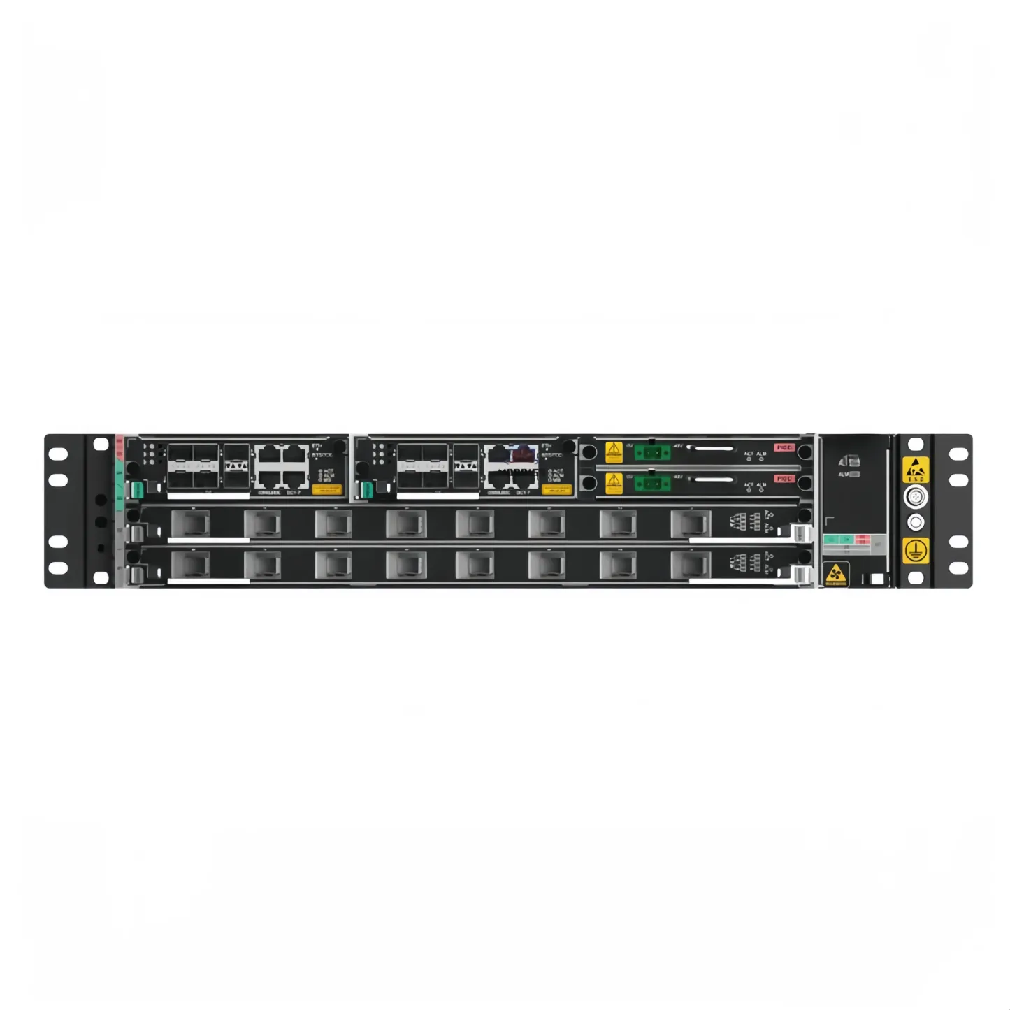 Olt Epon Gpon AN6000-2 AN6000 Series 8 Ports Ge Ac Optical Fiber Access Equipment GPOA GMOA GFOA 16 PON C+ C++ Board-boxintelecom