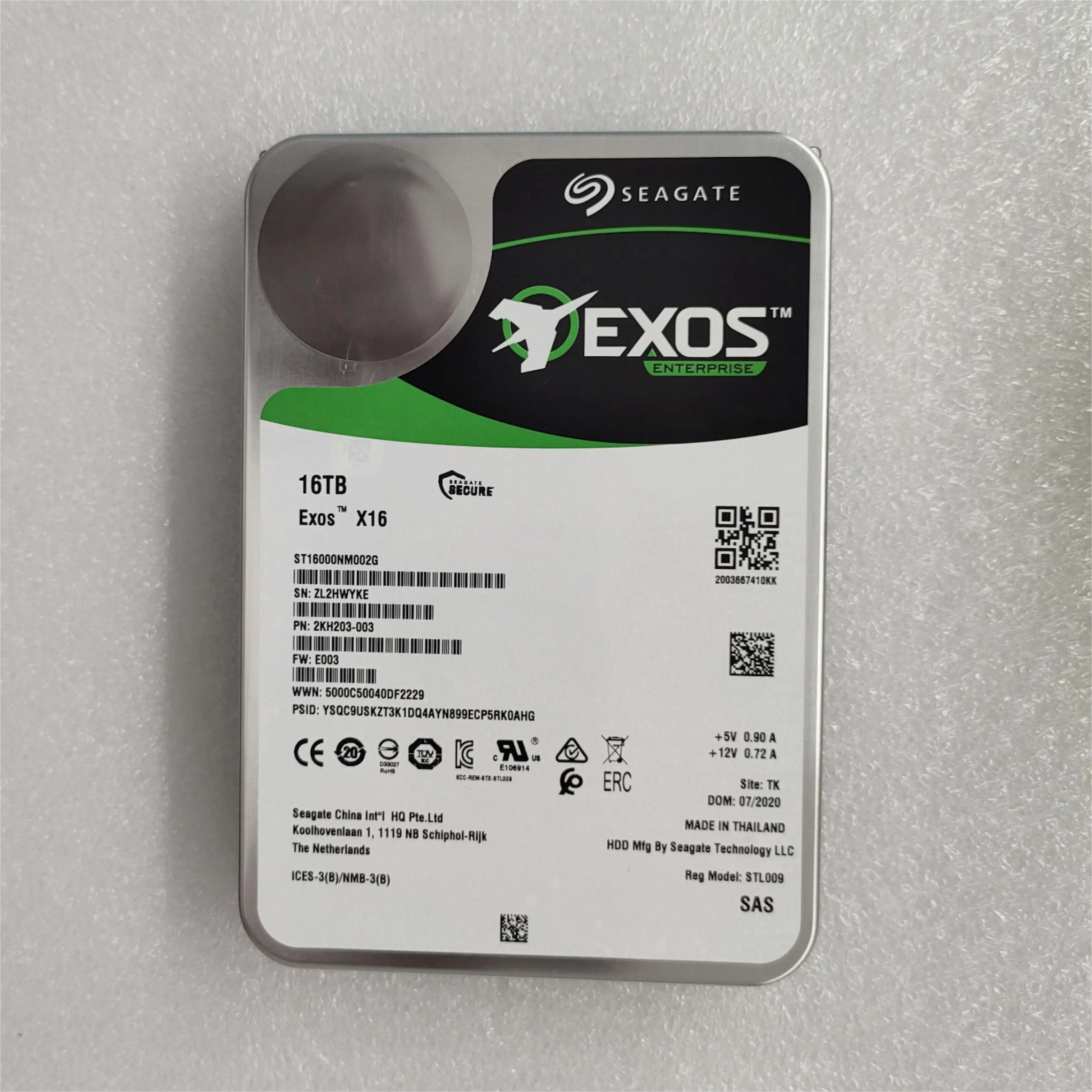 Hard Drive for Server Hdd ST18000NM000J 18TB SATA 7.2k 6G 3.5 HDD-boxintelecom
