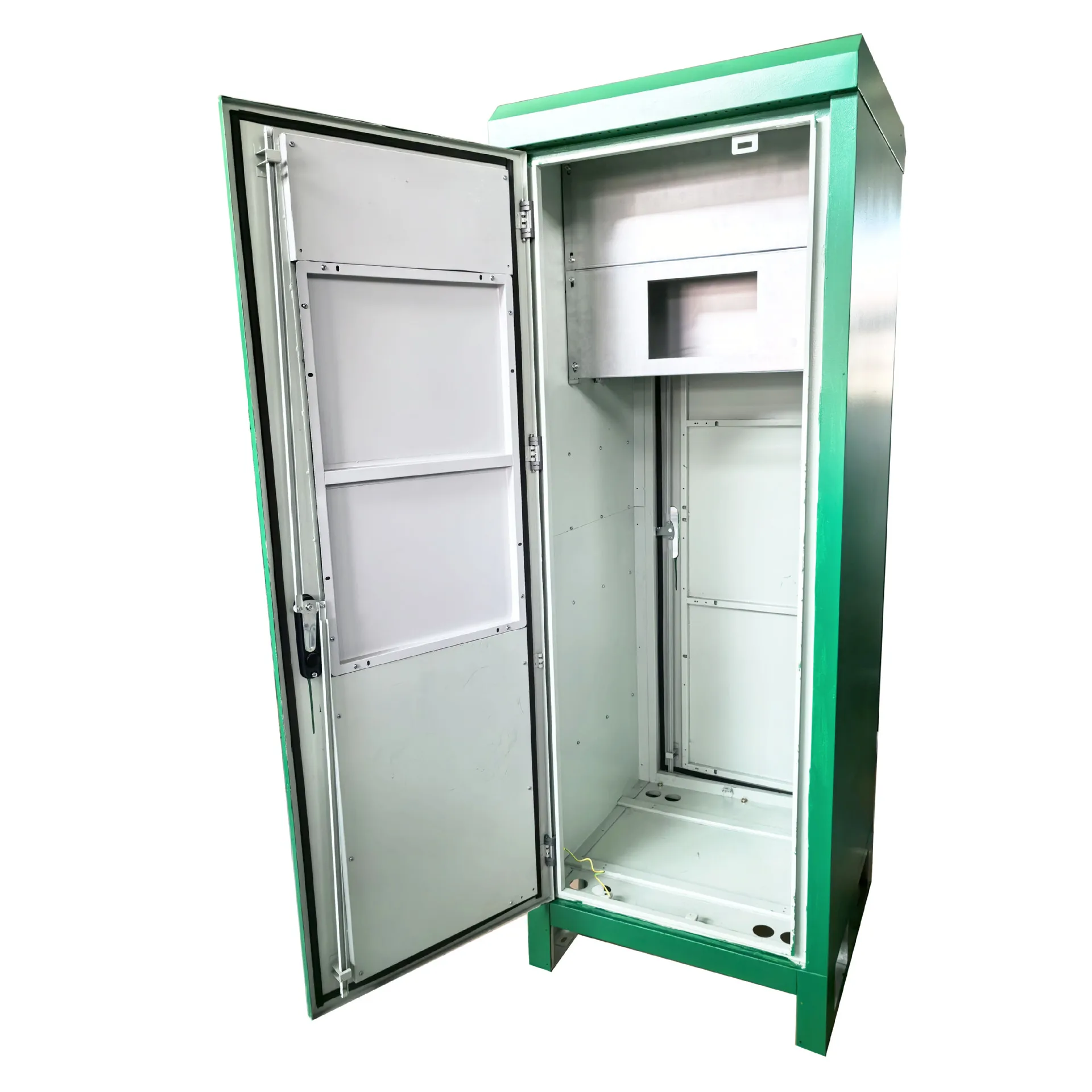 Customized 600mm Deep 19 Inch IP55 Galvanized Sheet Powder Coated Network Cabinet Outdoor Electronics Instrument Enclosures-boxintelecom
