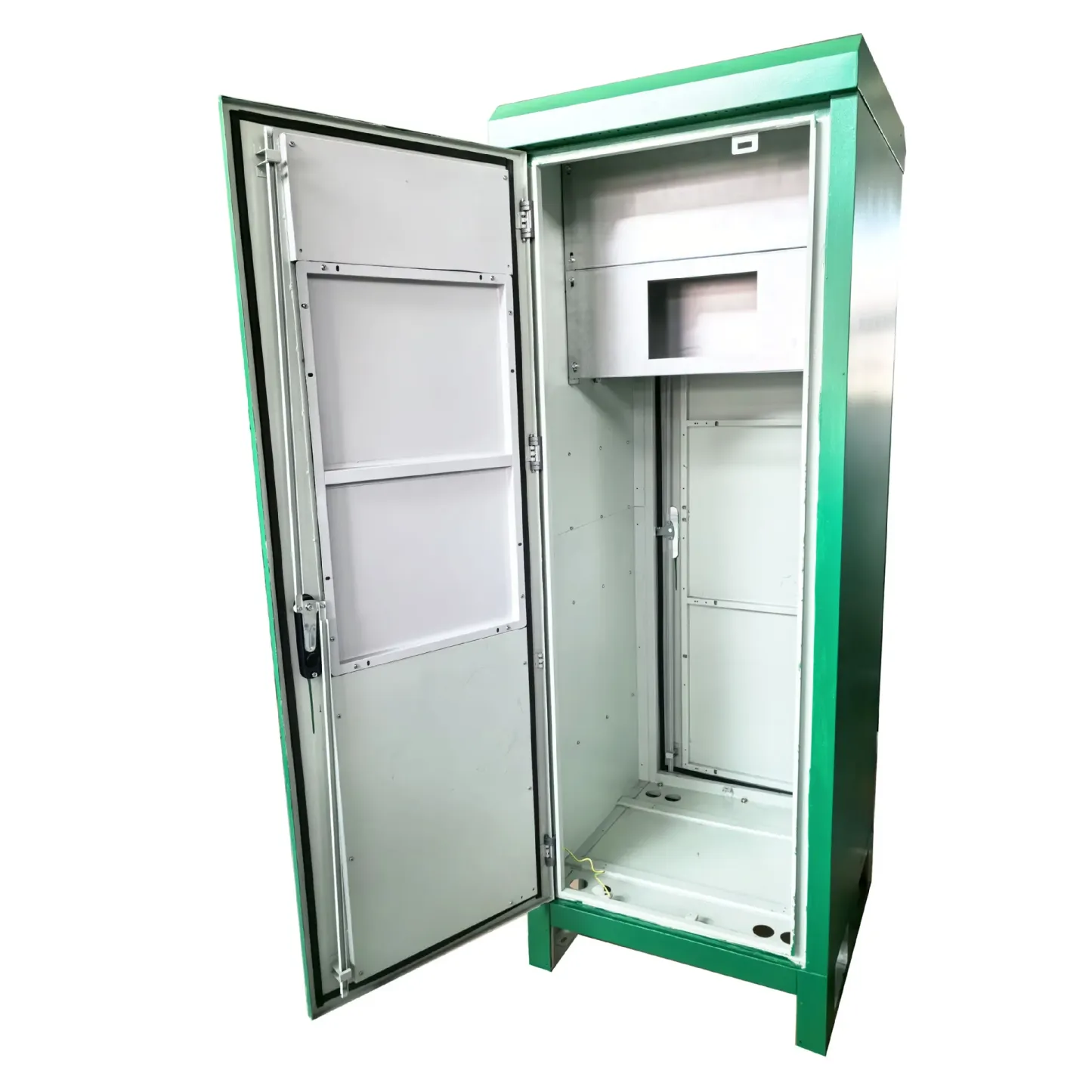 Customized 600mm Deep 19 Inch IP55 Galvanized Sheet Powder Coated Network Cabinet Outdoor Electronics Instrument Enclosures-boxintelecom